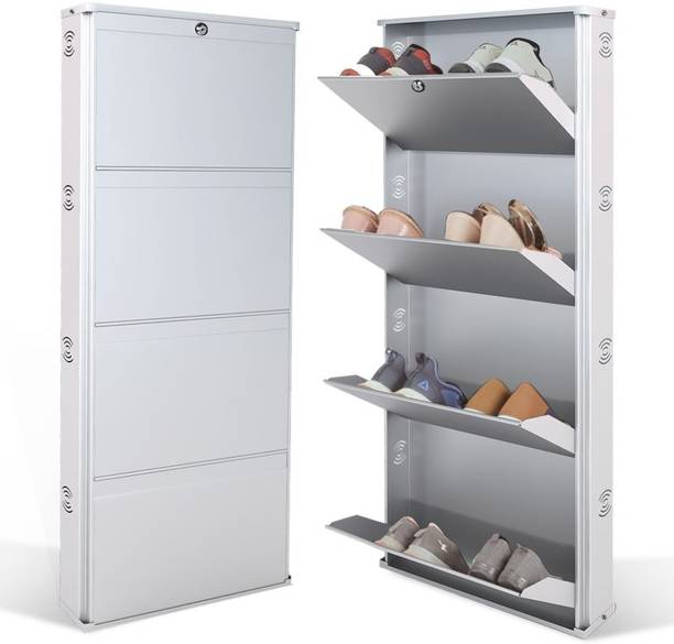 Jaimini Wall Mounted Shoe Rack | Durable, Space-saving Design, Metal Shoe Rack