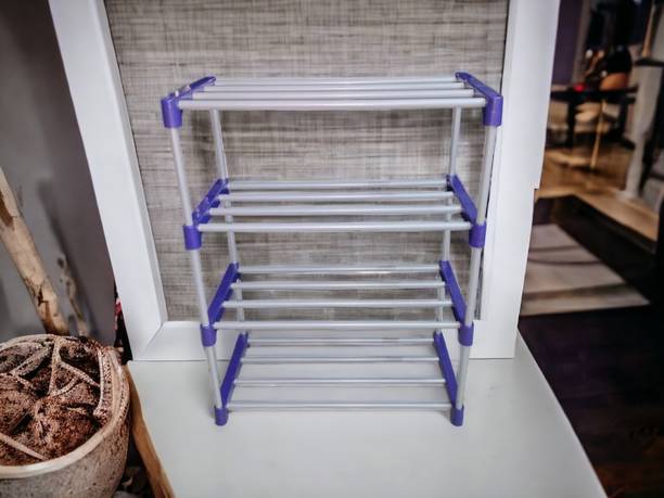 Bazooka Book Stand, Home Decor Storage Rack Showcase Organizer for Living Room, Office Metal Bedside Table