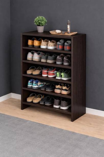 Flipkart Perfect Homes 24*90*60cm Slipper storage Shelf Engineered Wood Shoe Rack