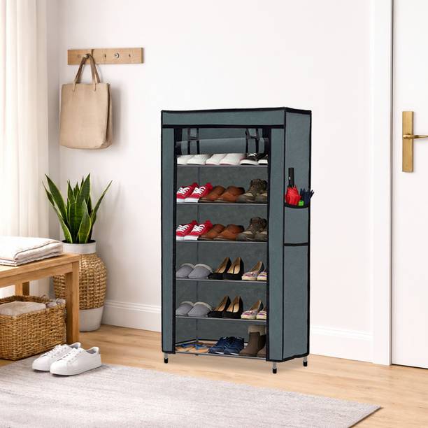 KOnline 6 Tier Best Quality Multi-Storage Rack Metal Shelf Metal Shoe Stand