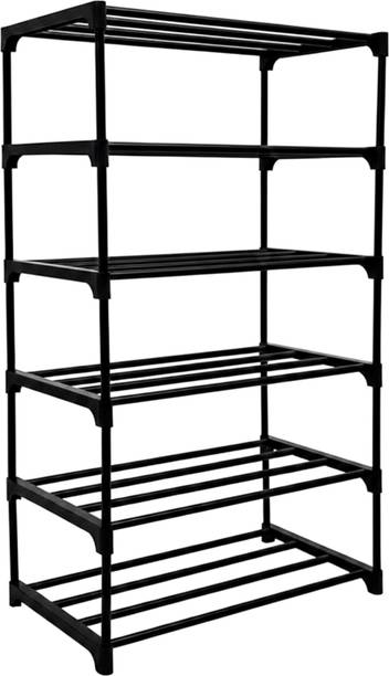 shreejikart 6 Tier Shoe Organizer Plastic Shoe Rack