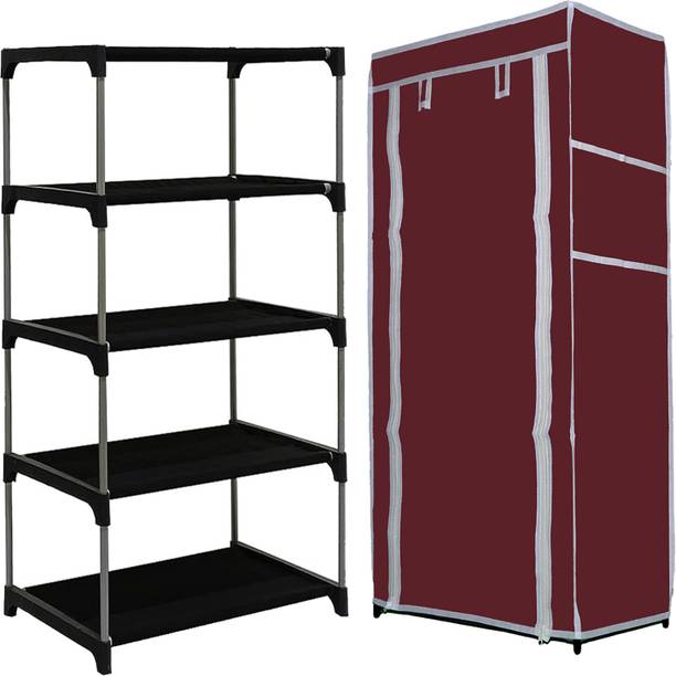 TURBOMAX Shoe Rack Stand for Home Multipurpose Storage Organizer Lightweight Plastic Shoe Stand
