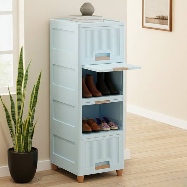 SUPTIKES Plastic Shoe Rack