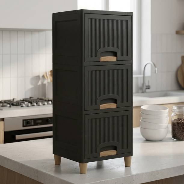 VISEMAN multi layer Cabinet for Heavy Item Organization Plastic Shoe Stand