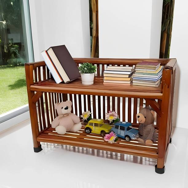 UnrealMonk Bamboo Shoe Rack