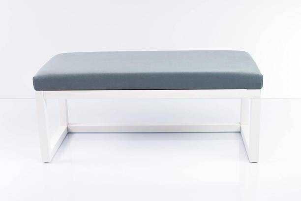 Indian Decor Metal Entryway Shoe Rack with Cushioned Seat, Storage Bench Metal Shoe Rack