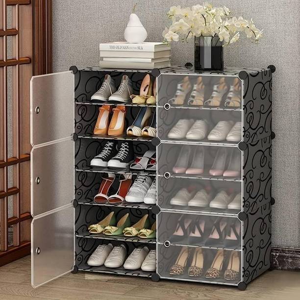 ZHENAURA Plastic Shoe Rack