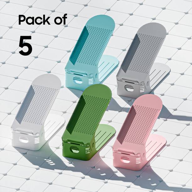 Merak Adjustable Shoe Slots, Shoe Storage Rack Rack Holder/Shoe Rack/Shoe Stand Plastic Shoe Stand