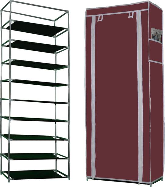 TURBOMAX 9 Layer Shoe Rack Stand for Home Multipurpose Storage Organizer Metal Shoe Rack Metal Shoe Stand