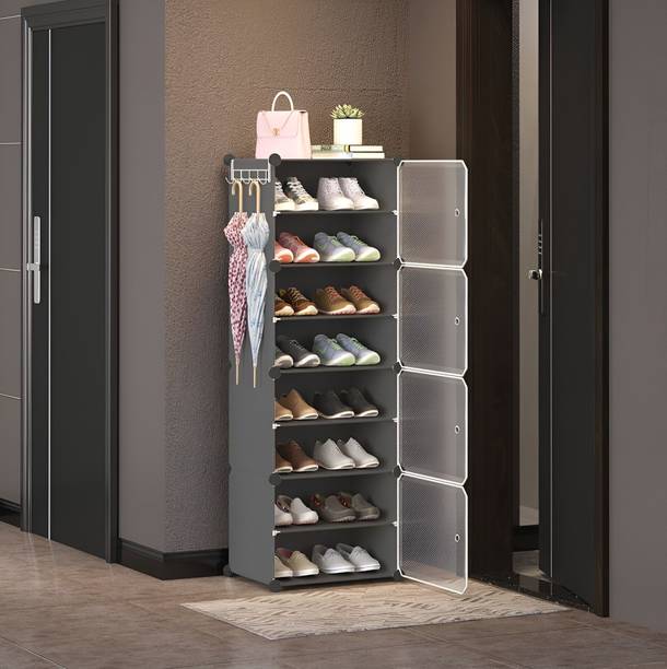 UTILLO 16 pair shoe rack Plastic Shoe Rack