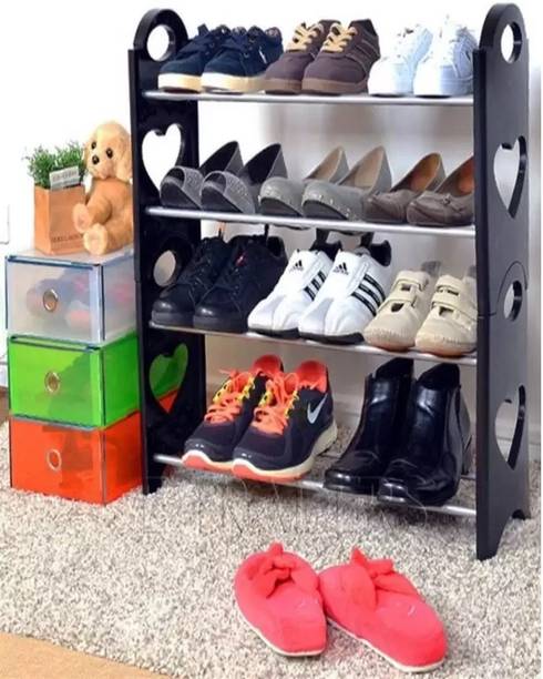 ASSURE open 12 pair multipurpose organiser Plastic Shoe Stand