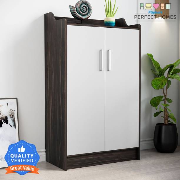 फ्लिपकार्ट परफेक्ट होम्स Wellington इंजीनियर्ड वुड जूते का रैक