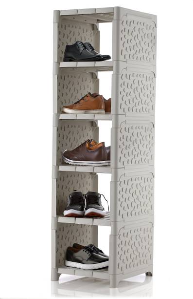crokdox Stone Shoe Rack for Home, Shoe Rack, Shoe Stand, Shoe Storage Organizer Plastic Shoe Rack