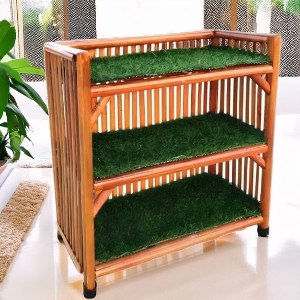 UnrealMonk Bamboo Shoe Rack