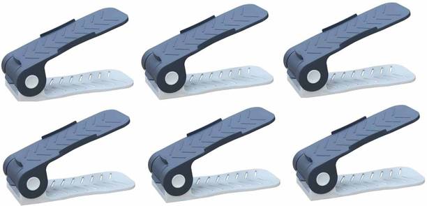 TGOPIT Adjustable Shoe Organisers with Slots Shoe Stands Stackable for Shoes Plastic Shoe Stand