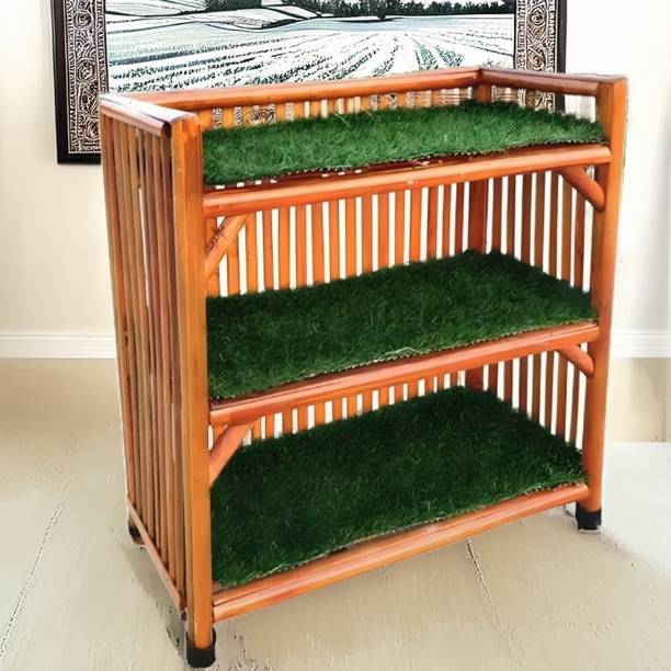 UnrealMonk Bamboo Shoe Rack