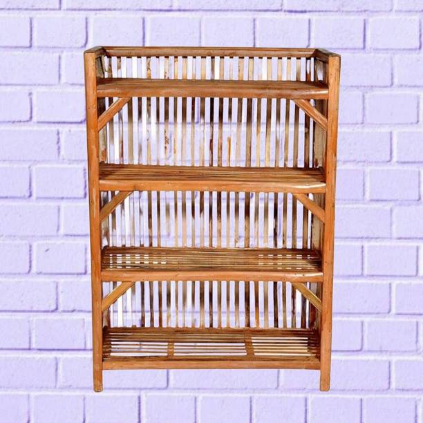 Bamboo Bamboo Collapsible Shoe Stand