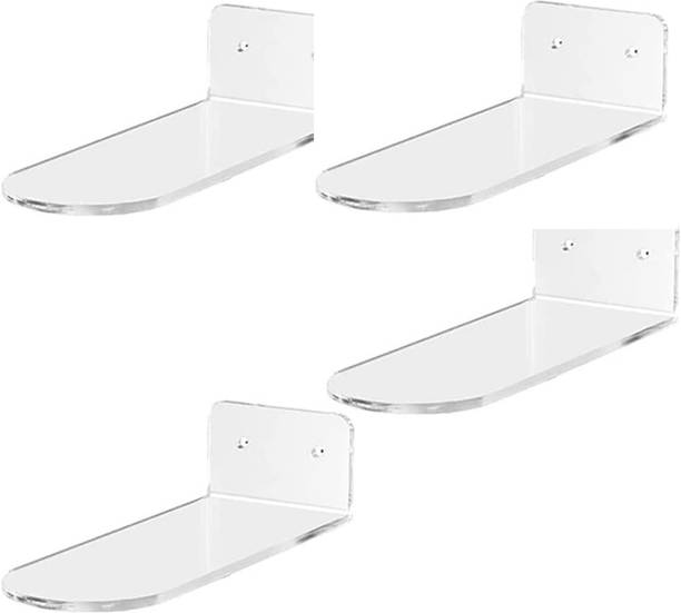 Ashani Creations Shoe Rack Stand Organizor Space Saver for Home Shop Wall (Pack of 4) (4 inch) Plastic Shoe Rack