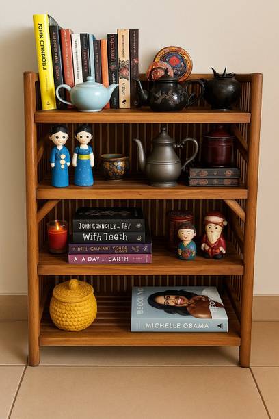 HussainFuniture Shoe Rack | Book Shelf | Kitchen Organizer | Planter Stand | Office File Cabinet Bamboo, Cane, Solid Wood Shoe Stand