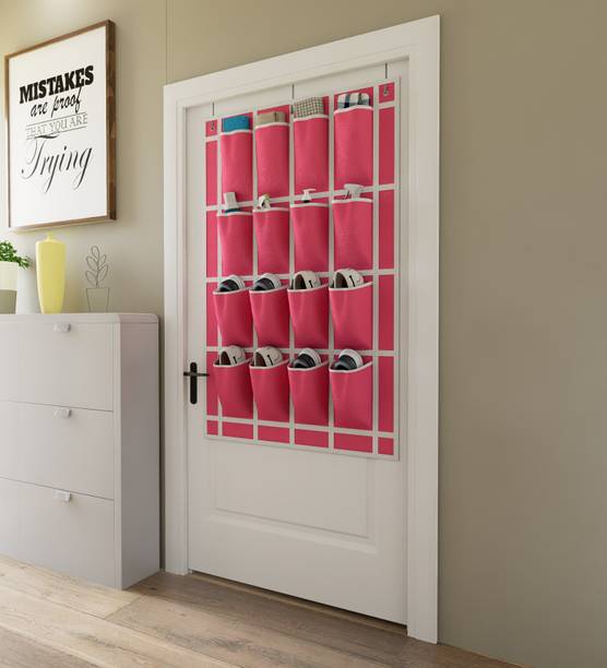 FABURA 16 Pocket Hanging Organizer Plastic Shoe Stand