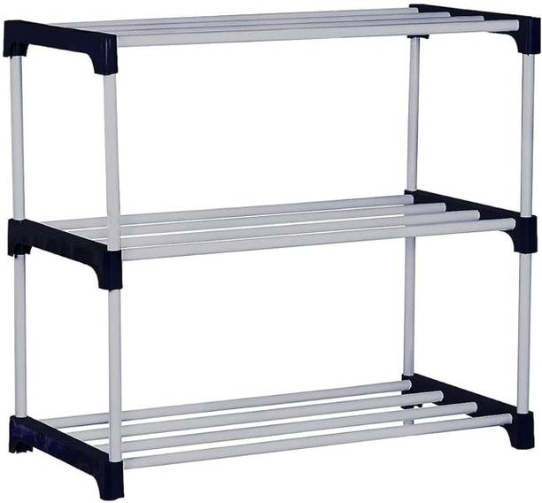NILUX Plastic Storage Rack for Home, Kitchen, and Office Plastic Shoe Stand