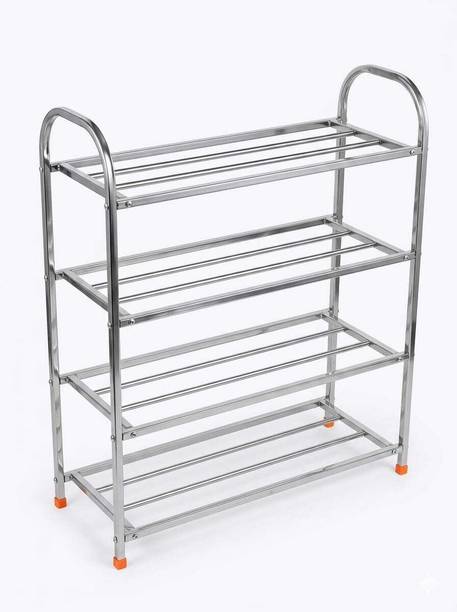 JSSTEEL Stainless Steel Metal Shoe Rack