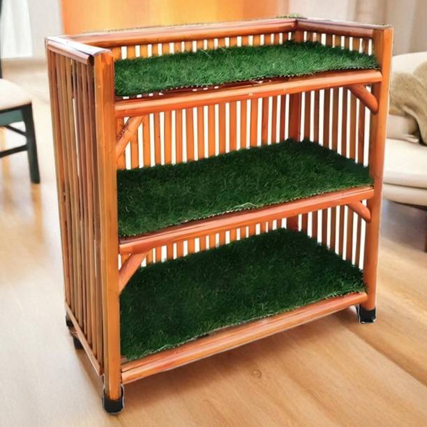 UnrealMonk Bamboo Shoe Rack