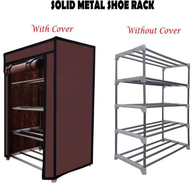 BHIMADA Best Quality Multi-Storage Rack Shelf Metal Collapsible Shoe Stand