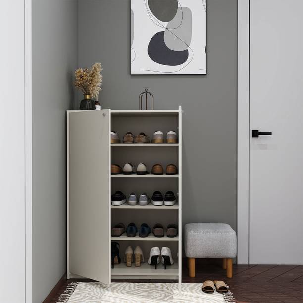 HOMEEASY Solid Wood Shoe Rack