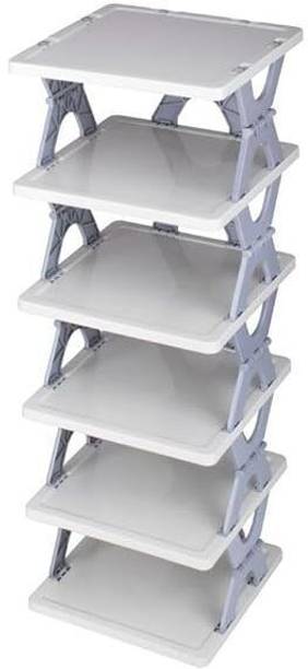MD PRODUCT 5 Layer Shoe Rack X Design Lightweight Folda...