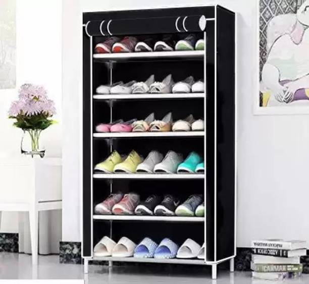 ZENVEXYO Space-Saving Elegance: The Ultimate Metal Collapsible Shoe Stand