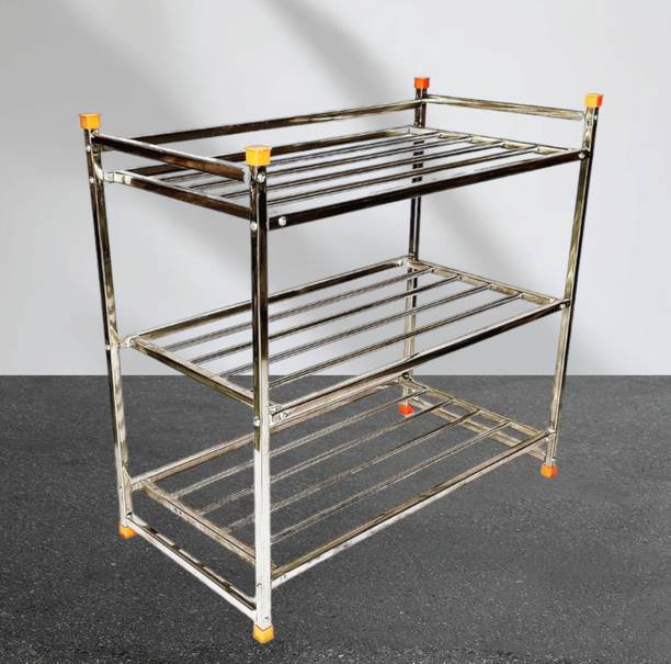 SHREE 3 shelves Metal Shoe Stand