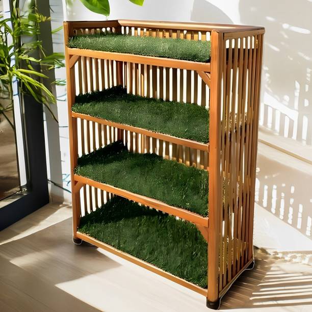 UnrealMonk Bamboo Shoe Rack