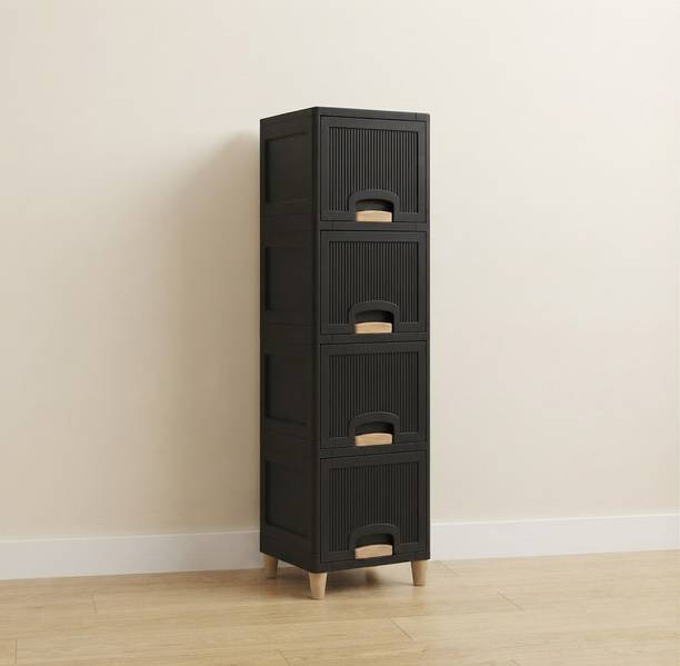 Surety for Safety Plastic Multipurpose Cabinet for Office Storage Organization Plastic Free Standing Cabinet