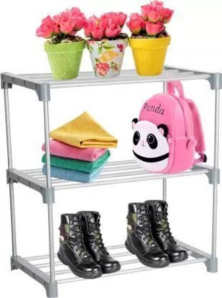 ZENVEXYO HEAVY AND DURABLE MULTIPURPOSE Metal Collapsible Shoe Stand
