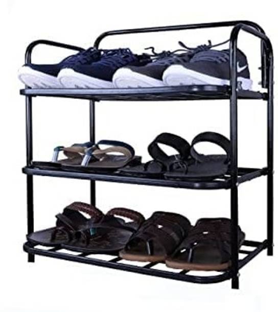 Mahadev Kart Shoe Stand Metal Collapsible Shoe Stand