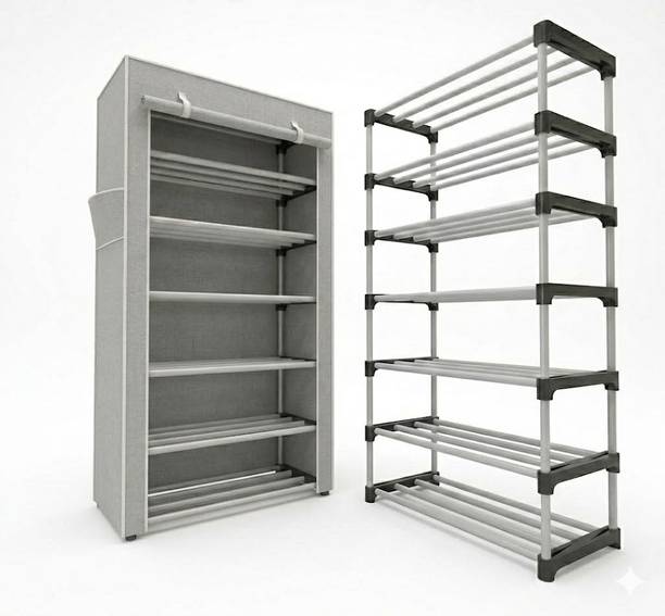 SKEDIZ 6 Layer Shoe Stand For Home Durable and Multipur...