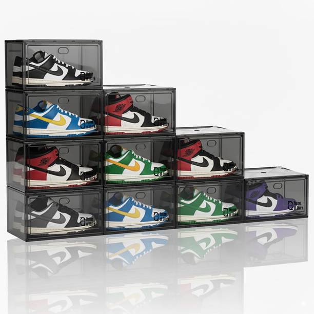 HOUSE OF QUIRK Plastic Shoe Rack