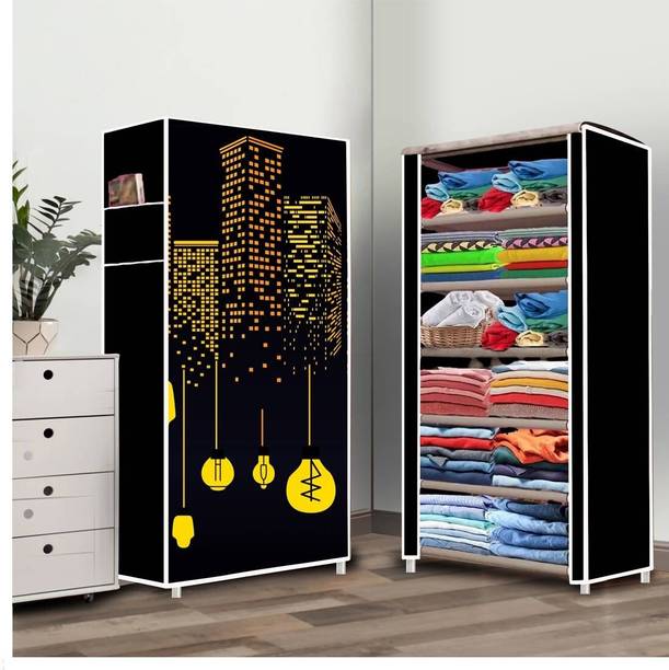 THE REAL ARV PVC Collapsible Wardrobe