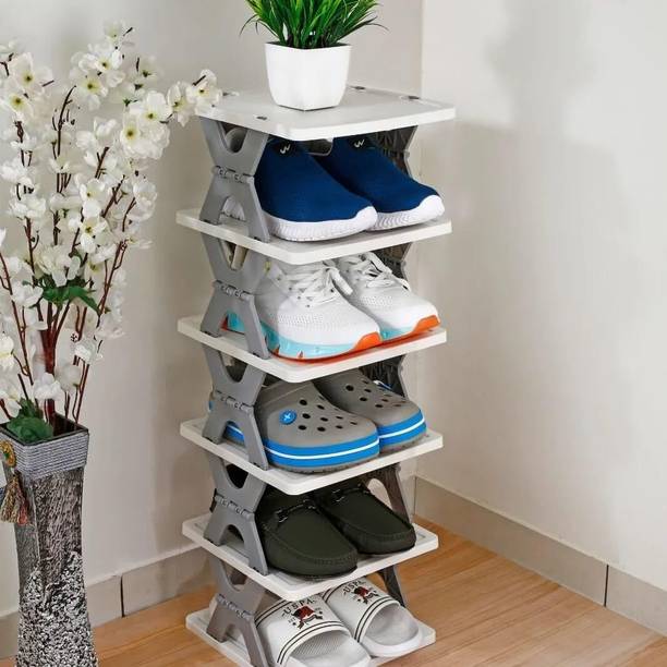 Clickandcart Plastic Shoe Rack
