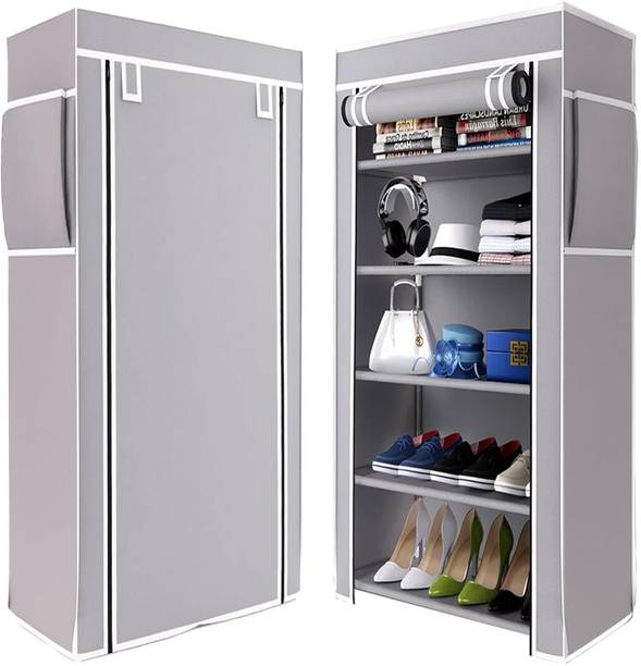 TURBOMAX 5 Layer Shoe Rack Stand for Home Multipurpose Storage Organizer Lightweight Plastic Shoe Stand