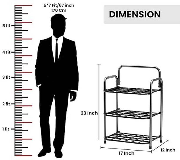 UkdiMukdi Metal Shoe Stand