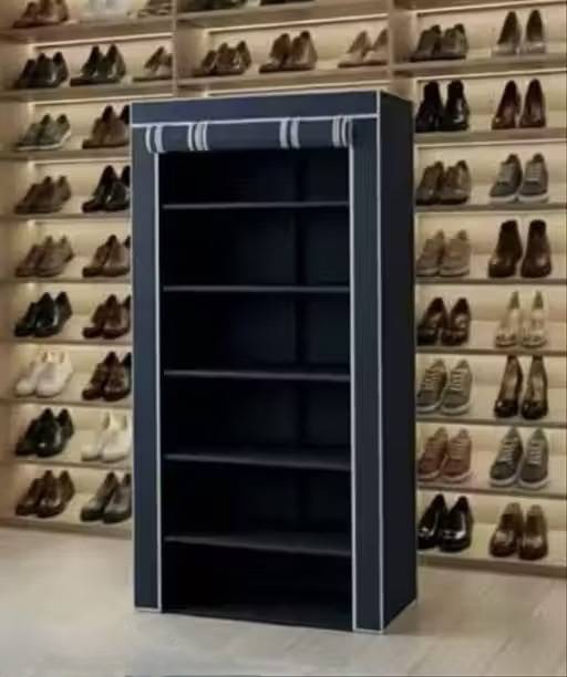 it'monk it'monk 6 Layer Shoe Organizer Plastic Collapsible Shoe Stand