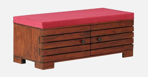 UNITEK FURNITURE Madden Sheesham ( Rosewood ) Solid Wood Shoe Rack