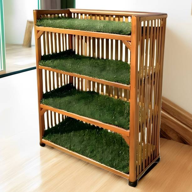 UnrealMonk Bamboo Shoe Rack