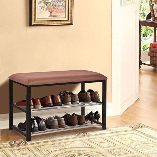 Indian Decor Metal Shoe Rack