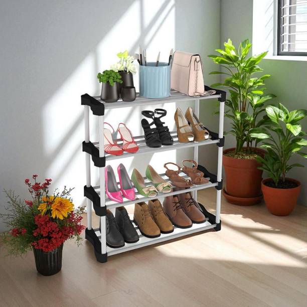 hph craftt Stackable Clear Shoe Boxes (40-Pack) w/ Lids for Closet & Bedroom Plastic Shoe Rack