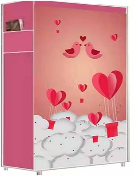 Eemway Metal 4 Door Wardrobe