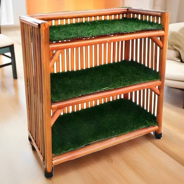 UnrealMonk Bamboo Shoe Rack