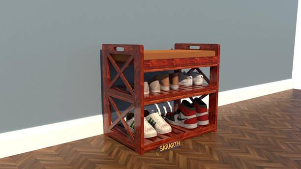 SARARTH Solid Wood Shoe Rack
